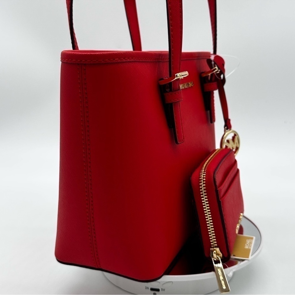 Michael Kors Jet Set Travel Extra-Small Top Zip
Tote Bag & ZA Card Case Wallet - Picture 4 of 9